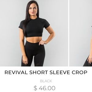 Revival short sleeve crop top Alphalete